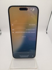 Apple iPhone 15 Pro A2848 UNLOCKED Any Carrier Black 128GB iOS 26.3