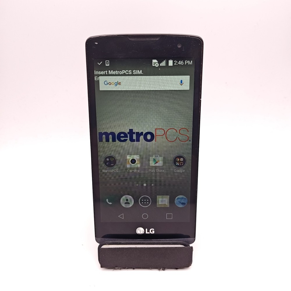 LG Leon LTE MS345 Smartphone (Metro Unlocked) – 8GB Gray #3854