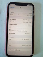 Apple iPhone XR (PRODUCT)RED 64GB (SIM Locked) Touchscreen Smart Phone