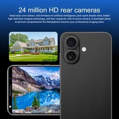 I16 Plus Android Smartphone 5” Unlocked 4+64GB 3000mAh 12+24MP Dual SIM New