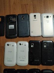 Lot of 34 Mixed model Samsung Galaxy For parts