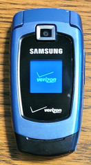 Samsung Snap SCH-U340 – Blue and Black ( Verizon ) Cellular Flip Phone