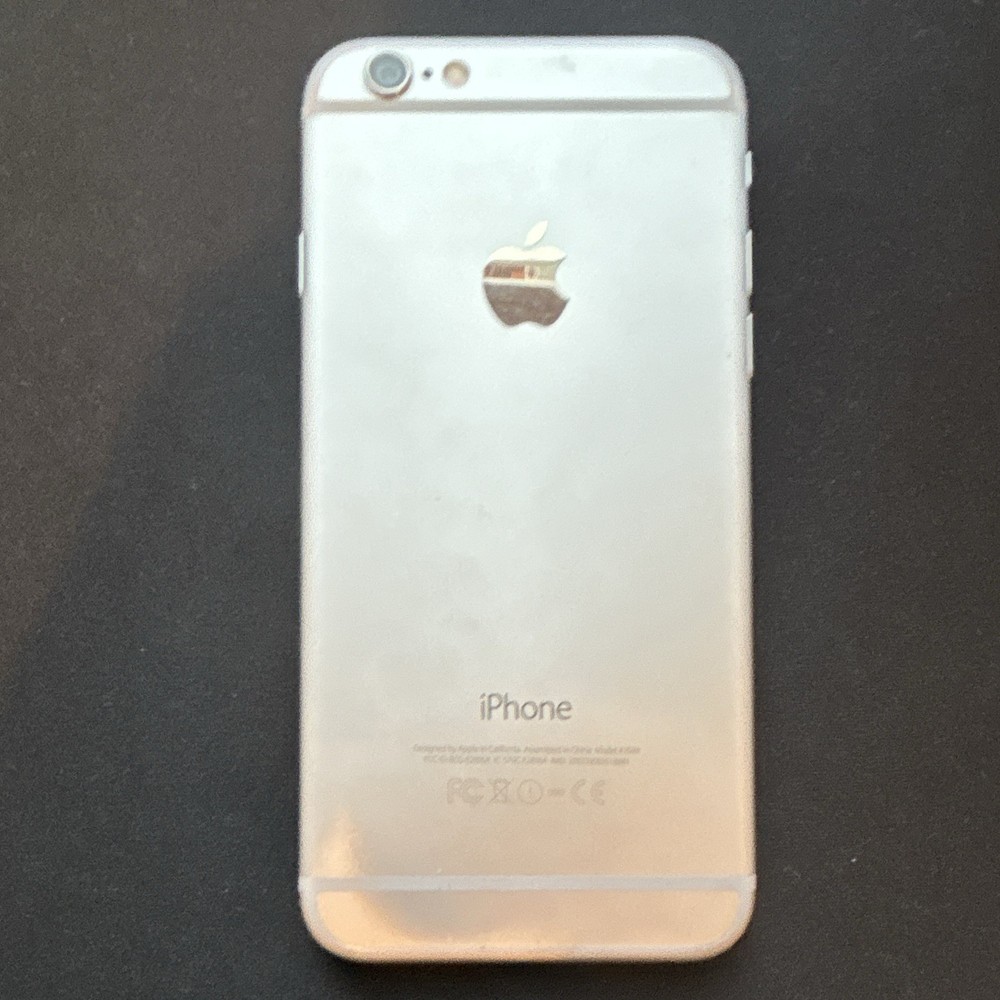 Apple iPhone 6 16GB Silver Unlocked 4.7in iOS 12.1.4