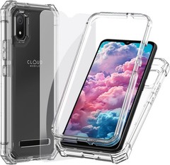 Cloud Stratus C8 Case with Screen Protector, Dual Layer Protection, Slim Cover