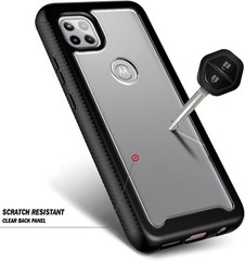 For Motorola Moto One 5G Case, Motorola UW Case with Built-in Screen Protection