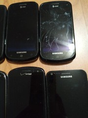Lot of 34 Mixed model Samsung Galaxy For parts
