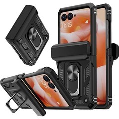 Case For Motorola Razr 2024 5G with Military Grade Protection & Magnetic Stand