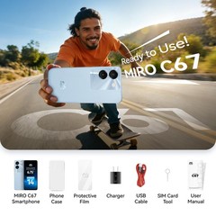Ultra-Light 192g 6.75″ Big Screen Smartphone – 4G 64GB + 1TB Expandable Stora…