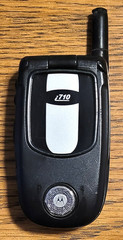 Motorola i710 – Black and Silver ( Nextel ) Rare Cellular iDEN PTT Flip Phone