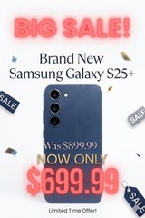 Samsung Galaxy S25+ Plus 256GB SM-S936U1 Factory Unlocked US Version – Navy