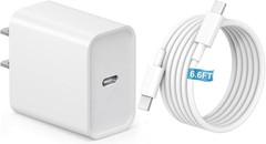 Motorola 30W PPS USBC Fast Turbo Charger with 6.6FT USBC Cable for Moto G Play
