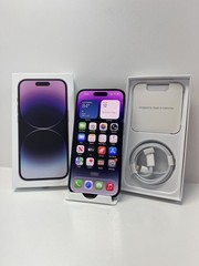 Apple iPhone 14 Pro A2650 512GB Deep Purple Unlocked device 98% battery health