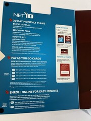 LG LG320G Net10 Prepaid Cell Phone New In Package Flip Bar Phone TracFone