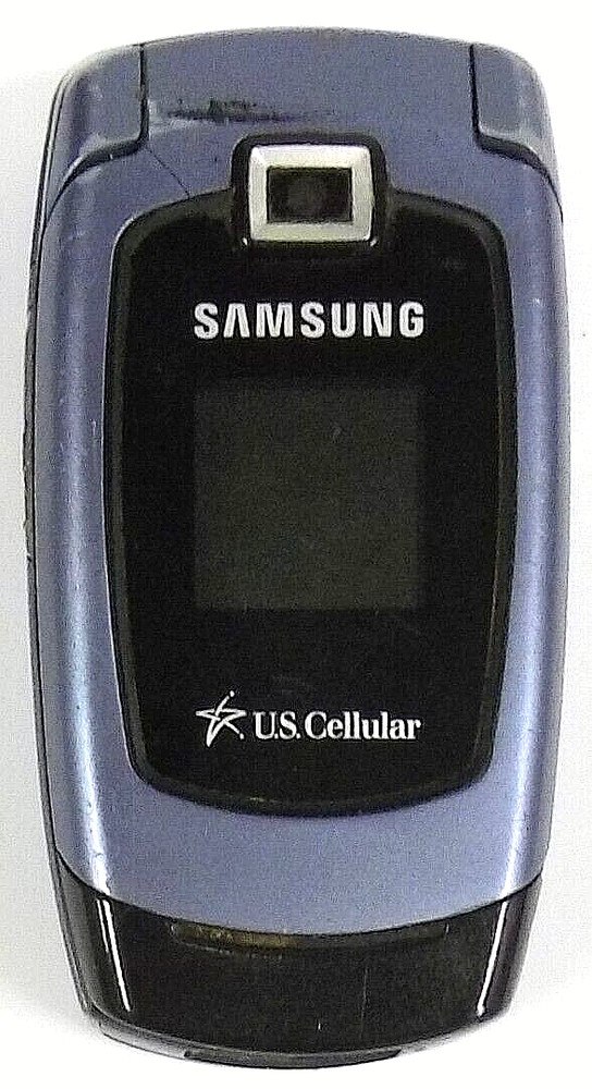Samsung Snap SCH-U340 – Blue and Black ( U.S. Cellular ) Very Rare Flip Phone