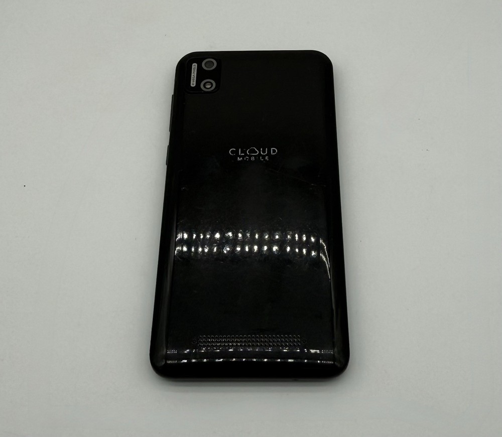 Cloud Mobile Stratus C7 Smartphone Black As-is Untested Fast Shipping