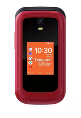 LOT OF 20 – Consumer Cellular Iris Flip Phone 8GB 4G LTE [Hand Set Only] New!