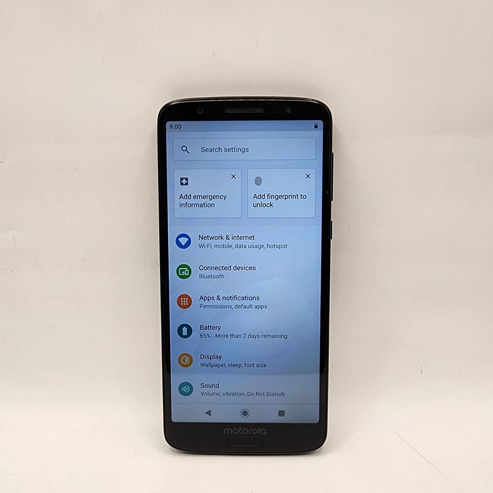 Motorola Moto G6 XT1925-6 32GB Black (CDMA/GSM Unlocked)