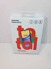 New Total Wireless Samsung Galaxy A15, 64GB, 5G, Black – Prepaid Smartphone Lock