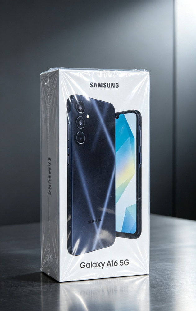 New Unlocked Samsung Galaxy A16 5G 128GB A166U GSM CDMA 6.7″ 12MP Blue Black USA