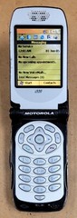 Motorola i930 – Silver and Black ( Nextel ) Very Rare iDEN Flip Phone – Bundled