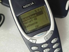 Nokia 3310 Navy blue Unlocked 2G GSM 900/1800 Mobile Phone (with Snake II Game)