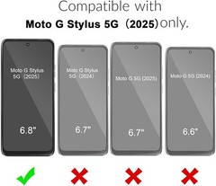For Motorola Moto G Stylus 5G 2025 Case W/Full Body Shock Proof Protection Cover