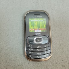 LG Octane VN530 Verizon Dual Screen Flip Phone Tested Working Battery Included