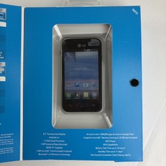 NEW LG Optimus Fuel Net10 Wireless Smart Phone Android BURNER