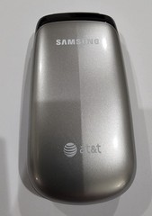 Samsung SGH-A107 AT&T Flip Cell Phone Black/Gray Go phone