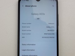 Samsung Galaxy A03s (SM-A037U) 32GB (Cricket) – SMALL ISSUE – Clean IMEI – H3825