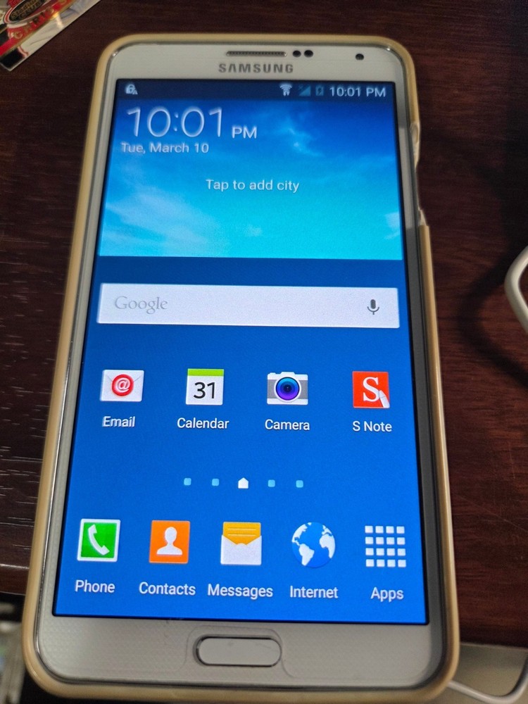Samsung Galaxy Note 3 – 32 GB – Classic White (Unlocked)