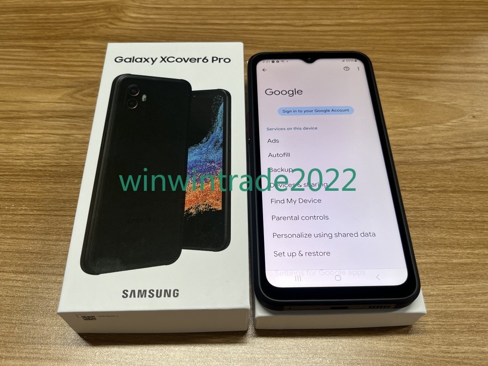 Unlocked Samsung Galaxy XCover 6 Pro 5G SM-G736U1 6+128GB 6.6″DualSIM New In Box