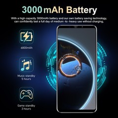 GT20 Pro Android Smartphone 5.0” Unlocked 3+32GB 3000mAh 12+12MP Dual SIM