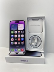 Apple iPhone 14 Pro A2650 512GB Deep Purple Unlocked device 97% battery health