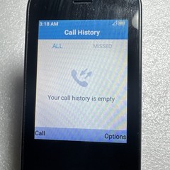Black Flip Cell Phone LARGE NUMBER KEYS will work to WIFI!! WORKS! US Cellular