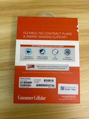 Consumer Cellular Iris Flip 8GB Red 4G LTE 5 Megapixels