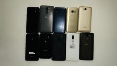 #251 Salvage Phones Mix 10Pc LOT LG Samsung For PARTS or REPAIR AS IS NO RETURN