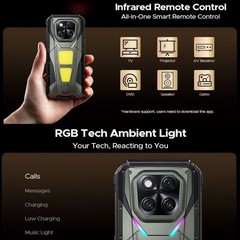 DOOGEE V Max LR 5G Rugged Phone Android 15 Mobile Waterproof Rangefinder Global