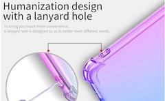 for Pixel 10A Case Women Girls Reinforced Corners TPU Shock-Absorption Gradient