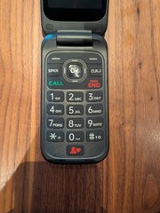 Consumer Cellular Iris Flip SH3320 – 8GB – Black / Gray 4G LTE Tested & Clean Wi