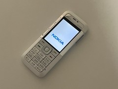 Nokia 5310 Xpresmusic – 30 MB – White (Unlocked) parts or repair
