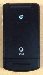 Sony Ericsson Walkman W518a – Gray and Silver ( AT&T ) Rare MP3 Flip Phone