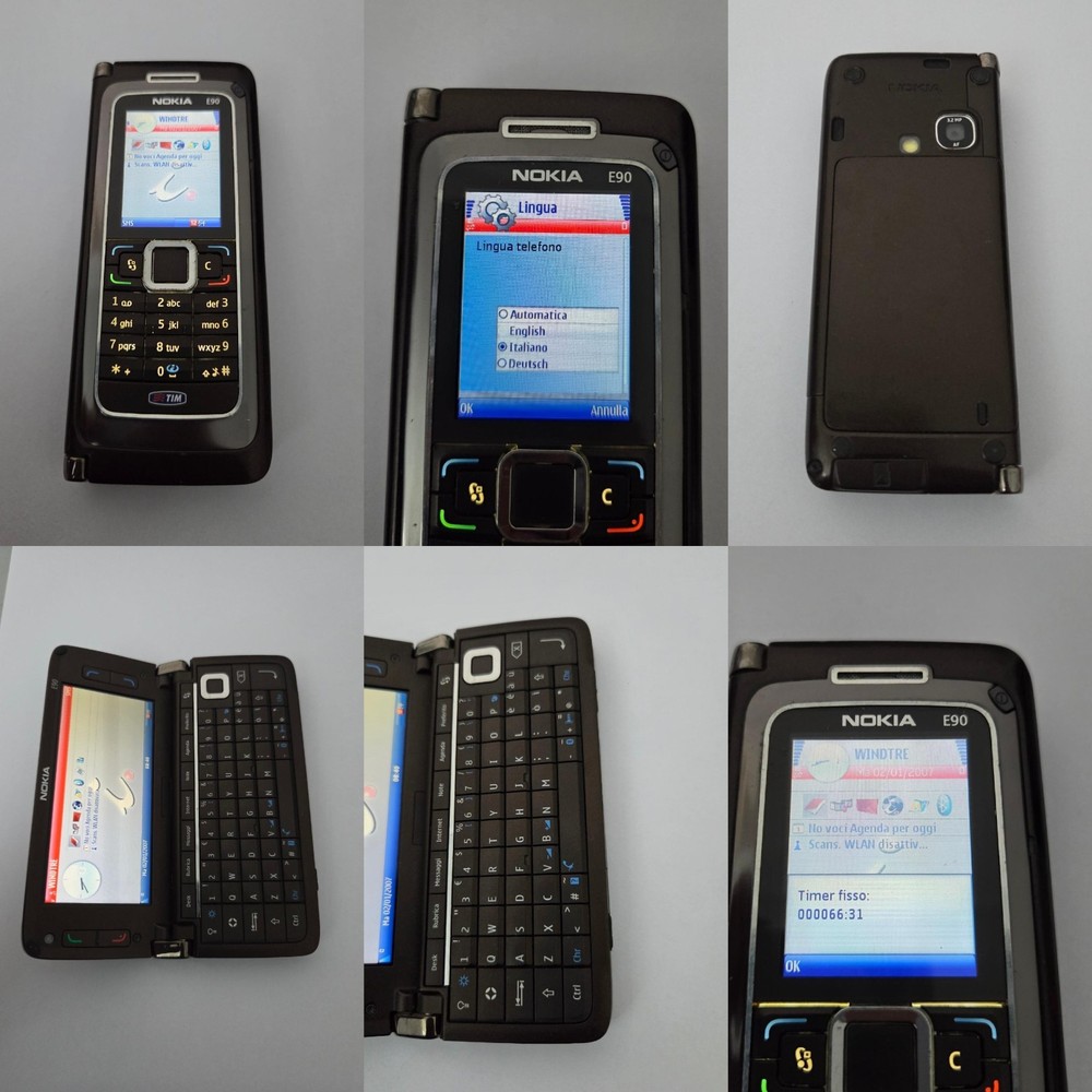 NOKIA E90 COMMUNICATOR RA-6 GSM UNLOCKED SIM FREE UNLOCK CELL PHONE