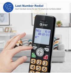 3-Handsets Landline Home Phone with Caller Id/Call Waiting, Cordless Phone DECT