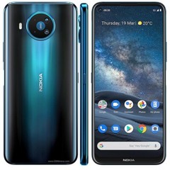 Original Unlocked Nokia 8.3 5G 64G DUAL SIM WiFi Fingerprint Night Blue GOOD US