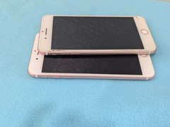 Apple iPhone 7 Plus – 2 Rose Gold Phones For PARTS ONLY