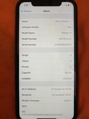 Apple iPhone 11 64GB A2111 Black Color T-mobile (Blocked IMEI For Non Payment)