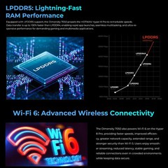 6.8″ 5G HOTWAV Hyper 8 Pro Android 15 AI Rugged Phone Waterproof 120Hz 12000mAh