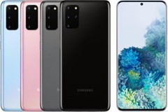 Samsung Galaxy S20+ 5G G986U 128GB Cosmic Gray Unlocked Black Spot Very Good