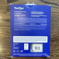 TracFone BLU View 1 B100DL 16GB Black 5.5in 8MP Android 9 4G LTE